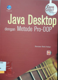 Image of Java Desktop dengan Metode Pro-OOP