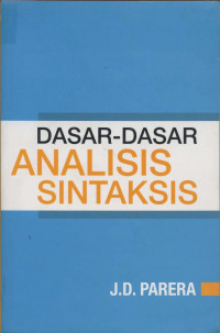 Image of Dasar-Dasar Analisis Sintaksis