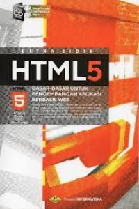 Image of HTML 5 : Dasar - Dasar untuk Pengembangan Aplikasi Berbasis Web