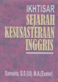 Image of Ikhtisar Sejarah Kesusasteraan Inggris