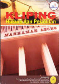 Image of Kliping Hukum dan Peradilan