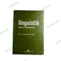 Image of Linguistik : Suatu Pengantar
