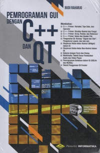 Image of Pemrograman GUI dengan C++ dan QT+DVD