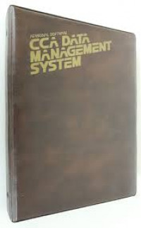Image of Personal Software Cca Data Management System