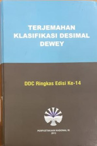 Image of Terjemahan Klasifikasi Desimal Dewey: DDC ringkas