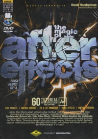 Image of The Magic of Adobe After Effect+DVD