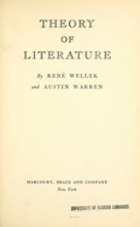 Image of Theory of Literature