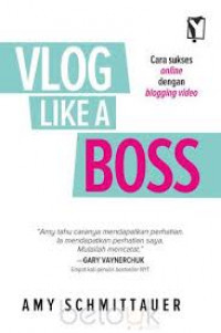 Image of Vlog Like a Boss : Cara Sukses Online Dengan Blogging Video