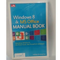 Image of Windows 8 & MS Office Manual Book